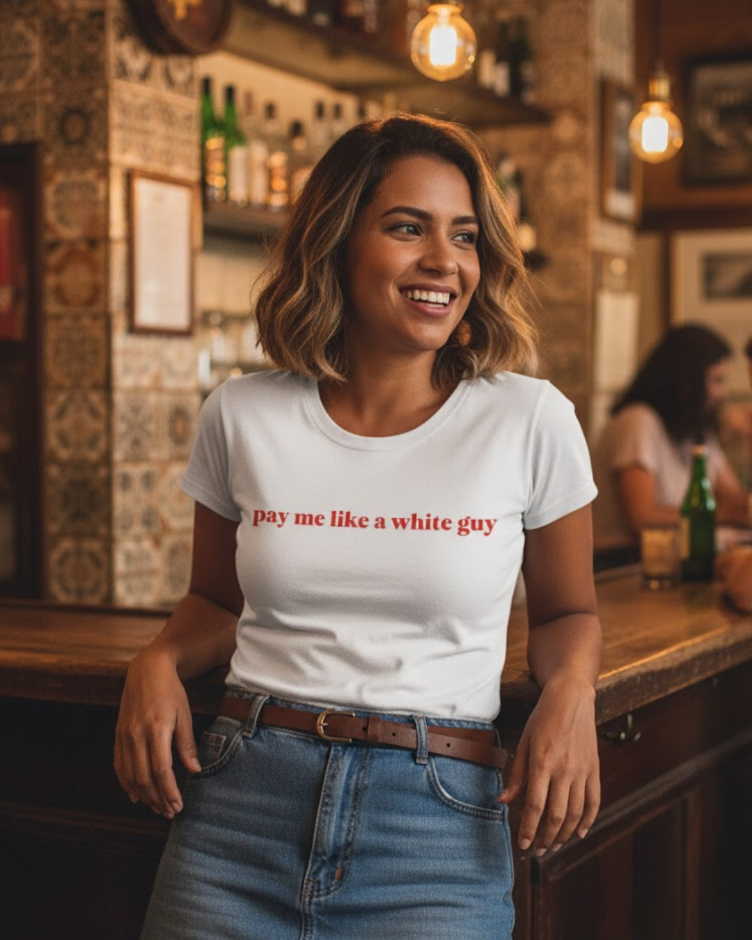 Nome do produto: pay me like a white guy (babylong)