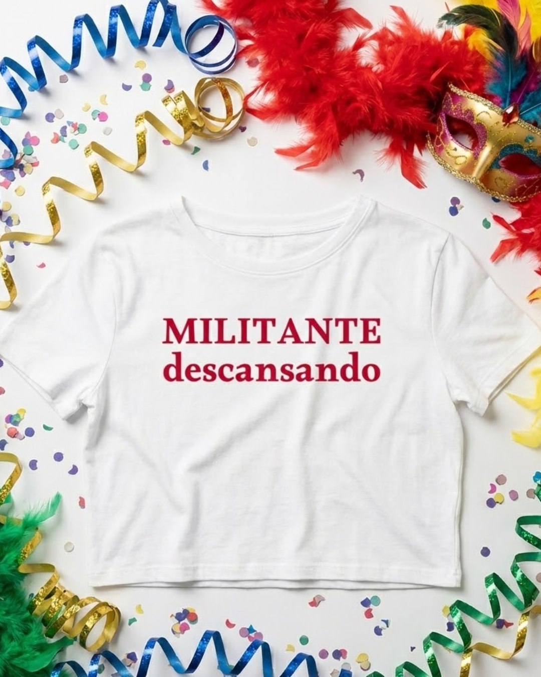 Nome do produto: militante descansando (cropped)