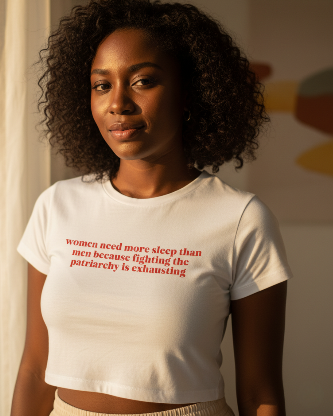 Nome do produto: women need more sleep (cropped)
