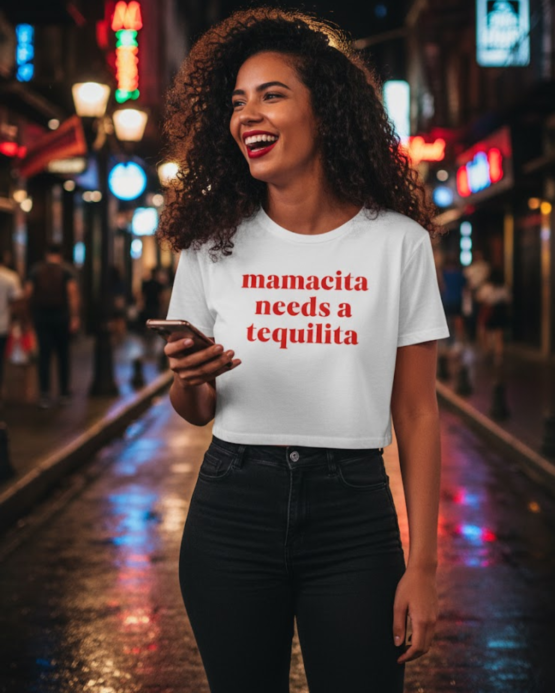 Nome do produto: mamacita needs a tequilita (cropped)