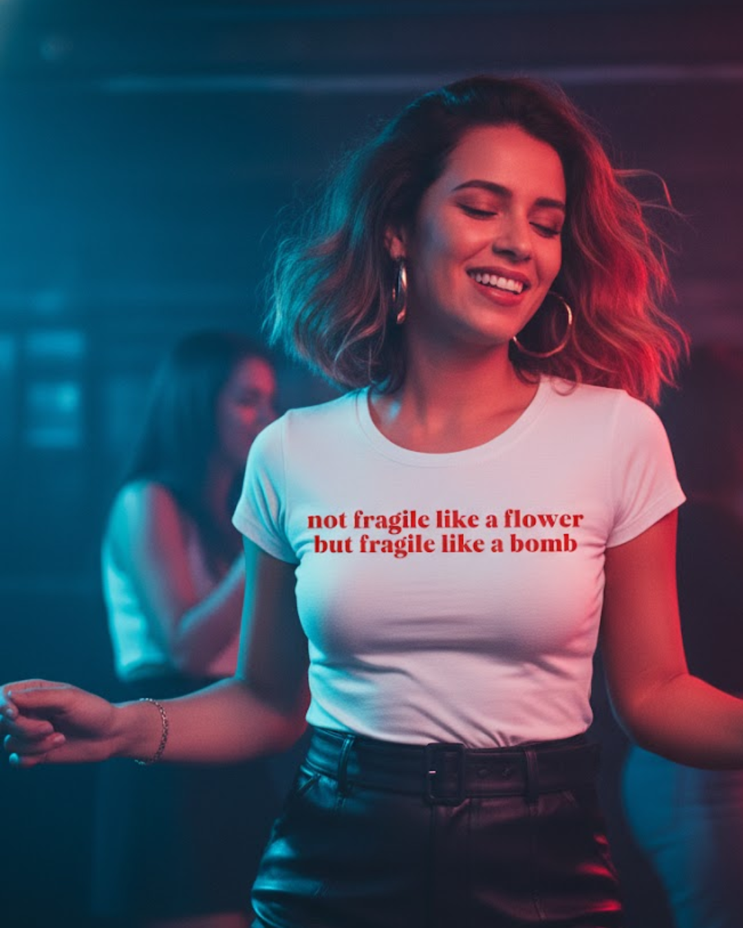 Nome do produto: not fragile like a flower (babylong)