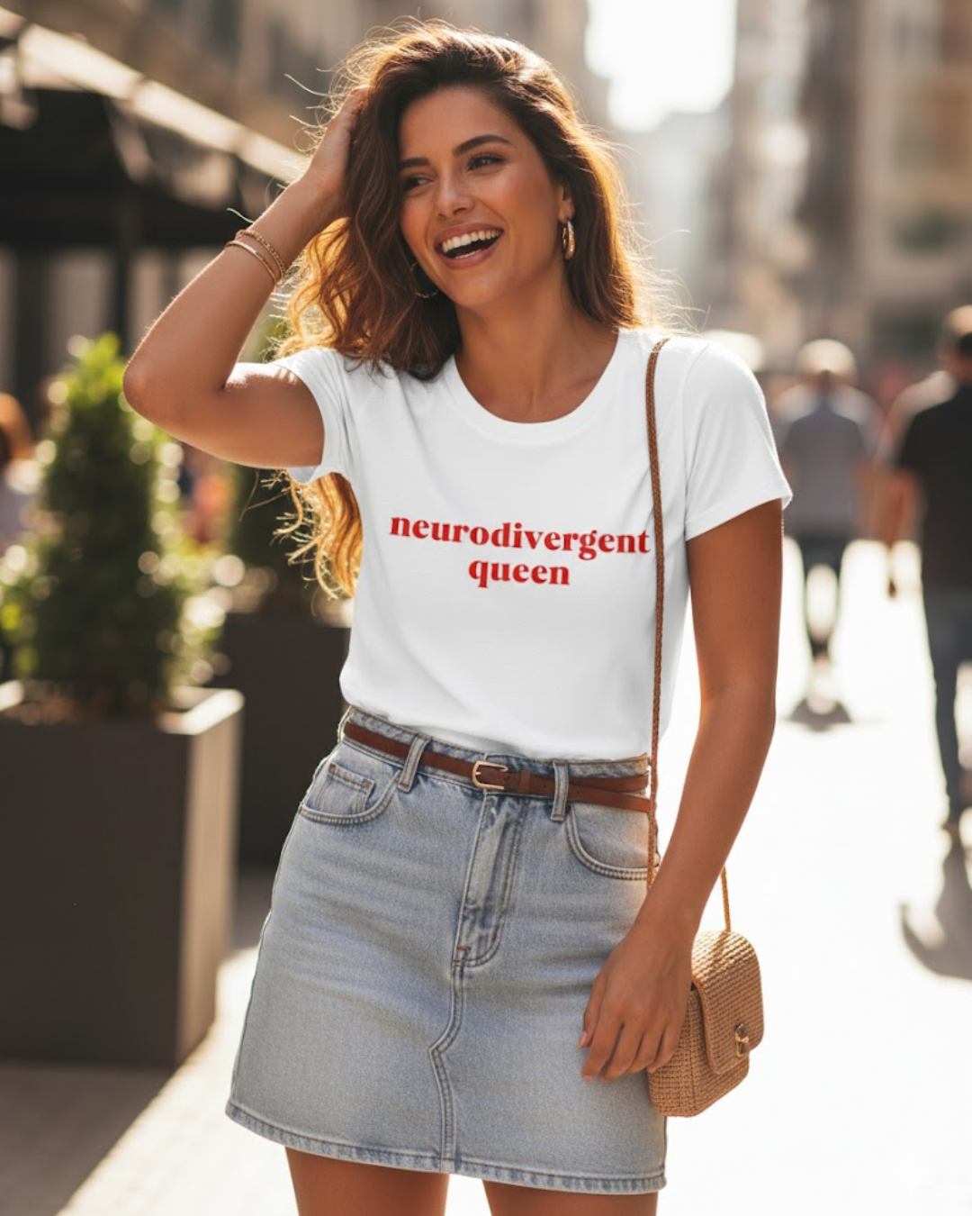 Nome do produto: neurodivergent queen (babylong)