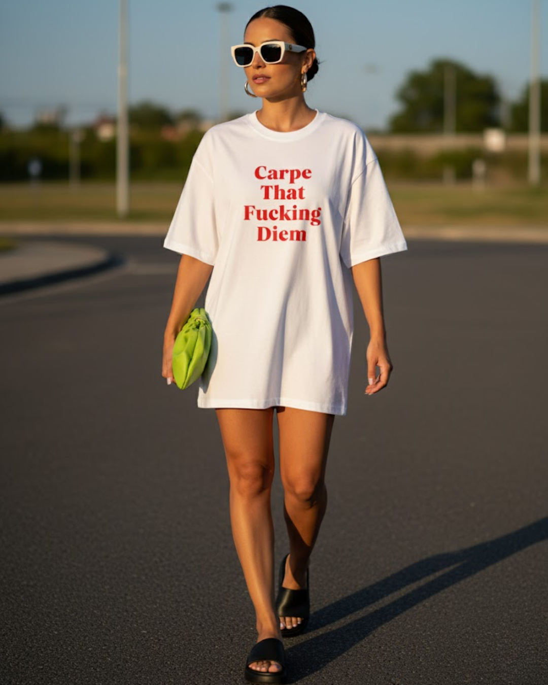 Nome do produto: carpe that fucking diem (oversized)