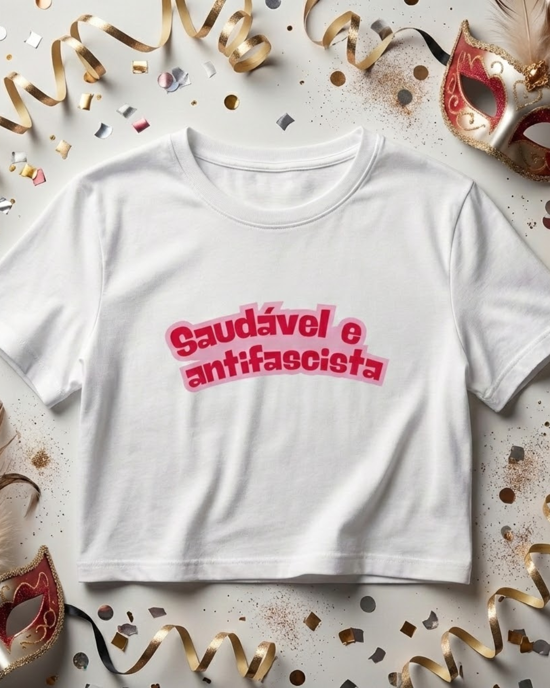 Nome do produto: saudável e antifascista (cropped)