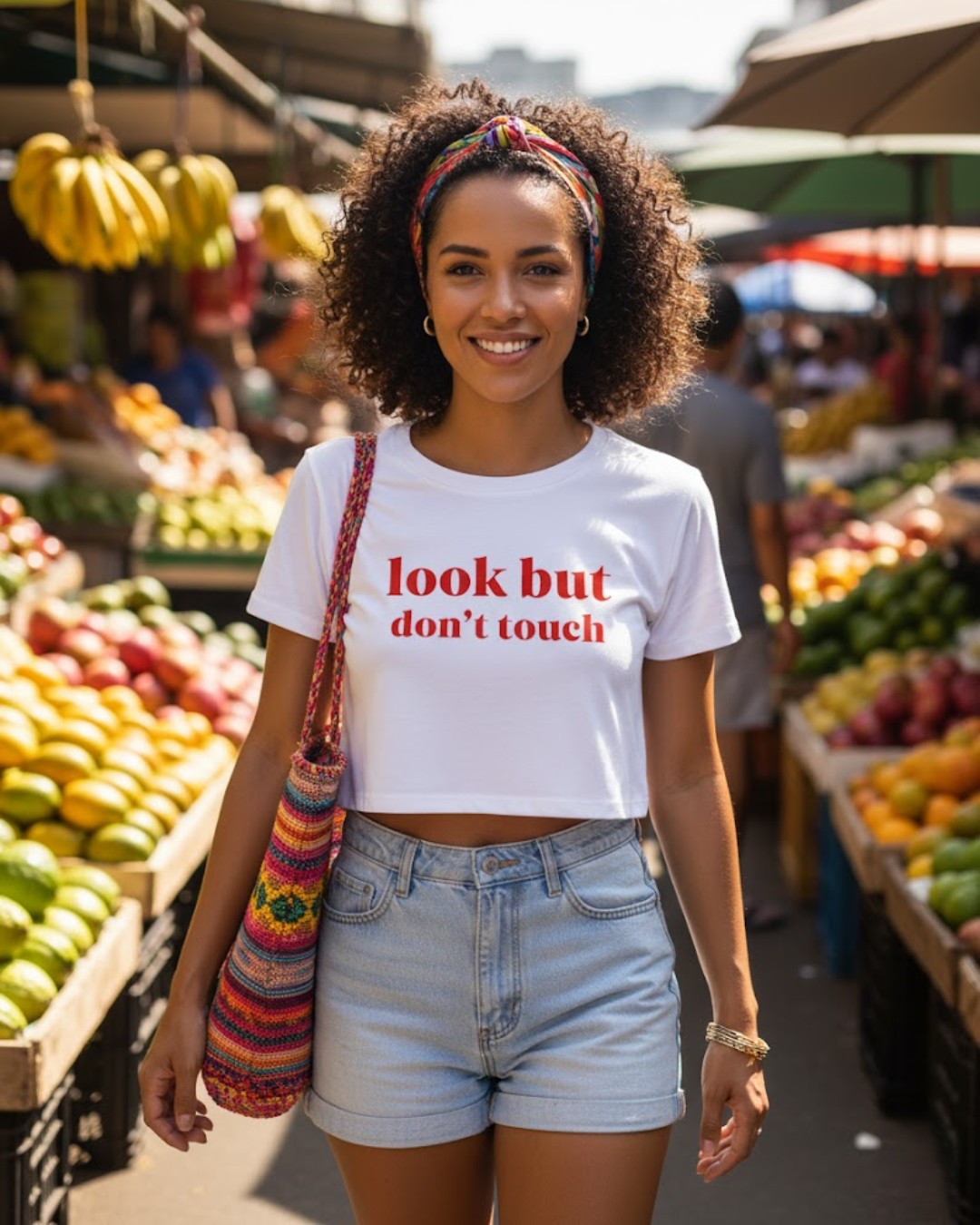 Nome do produto: look but dont touch (cropped)