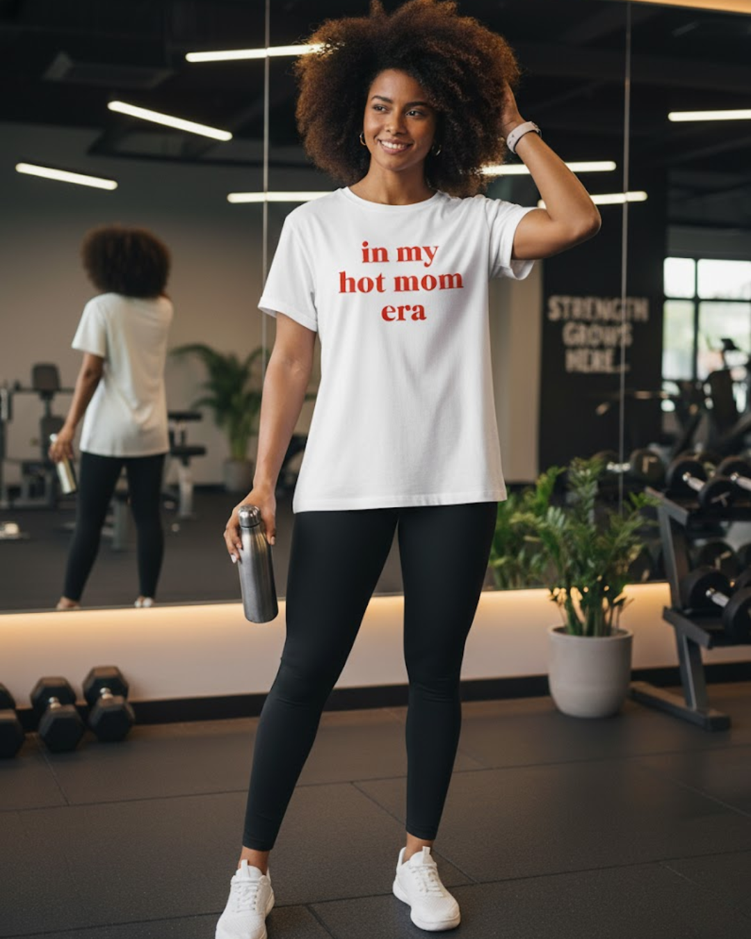 Nome do produto: in my hot mom era (camiseta)