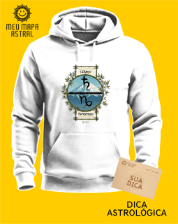 Moletom Capricórnio/Saturno Ilustrado