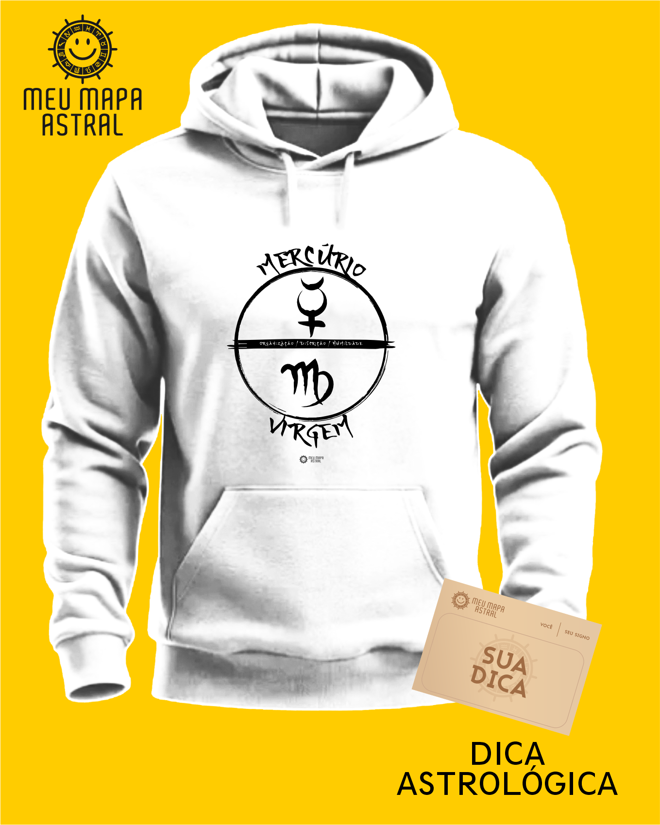 Moletom Virgem/Mercúrio Gráfico