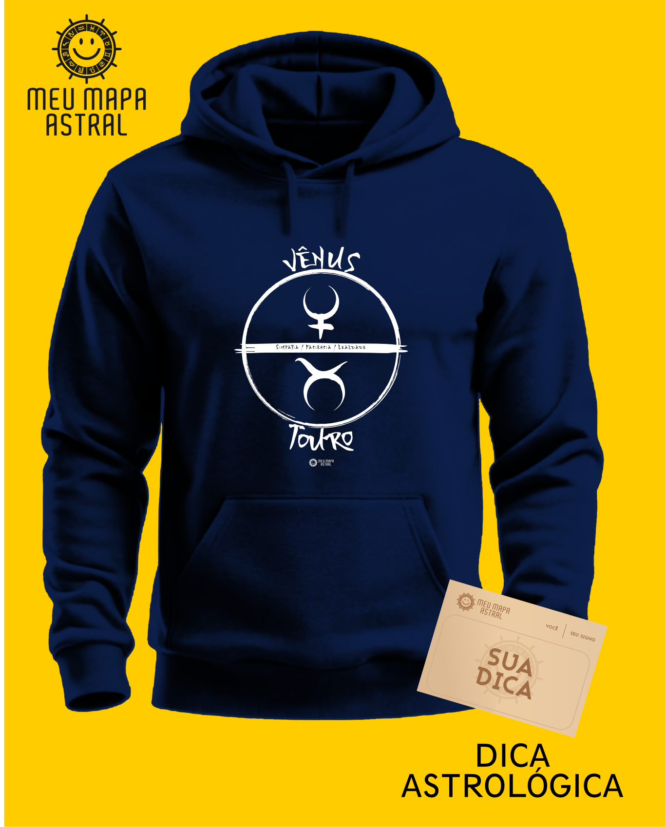 Moletom Touro/Vênus Gráfico