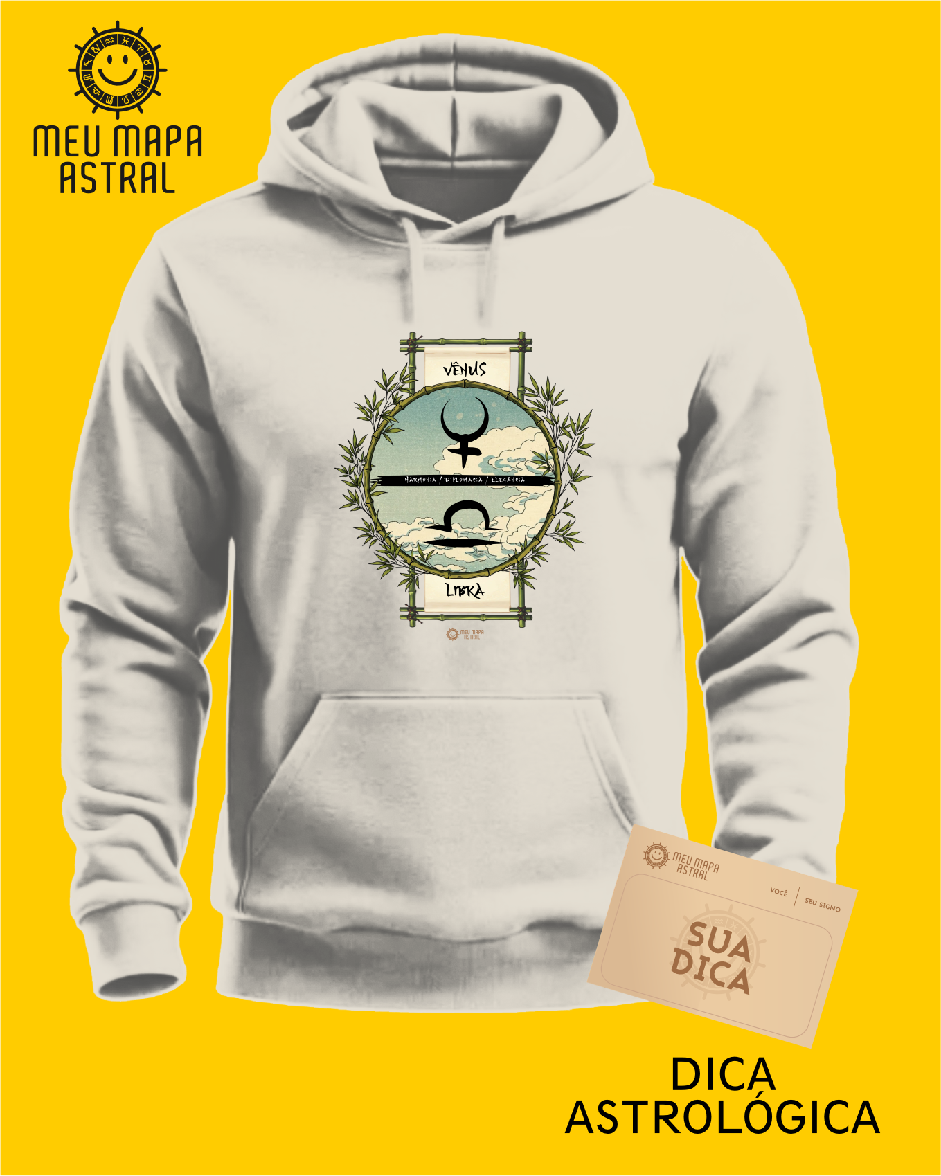 Moletom Libra/Vênus Ilustrado