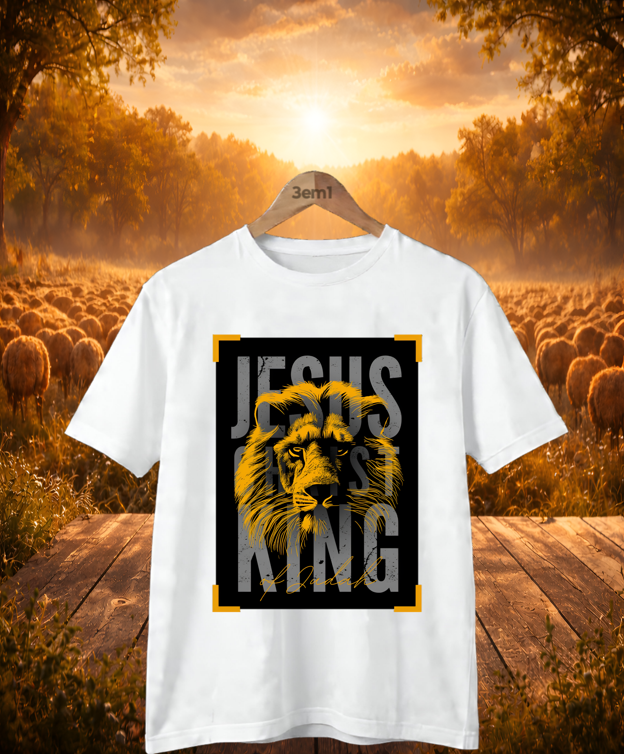 Camisa - Cristã - Jesus is King