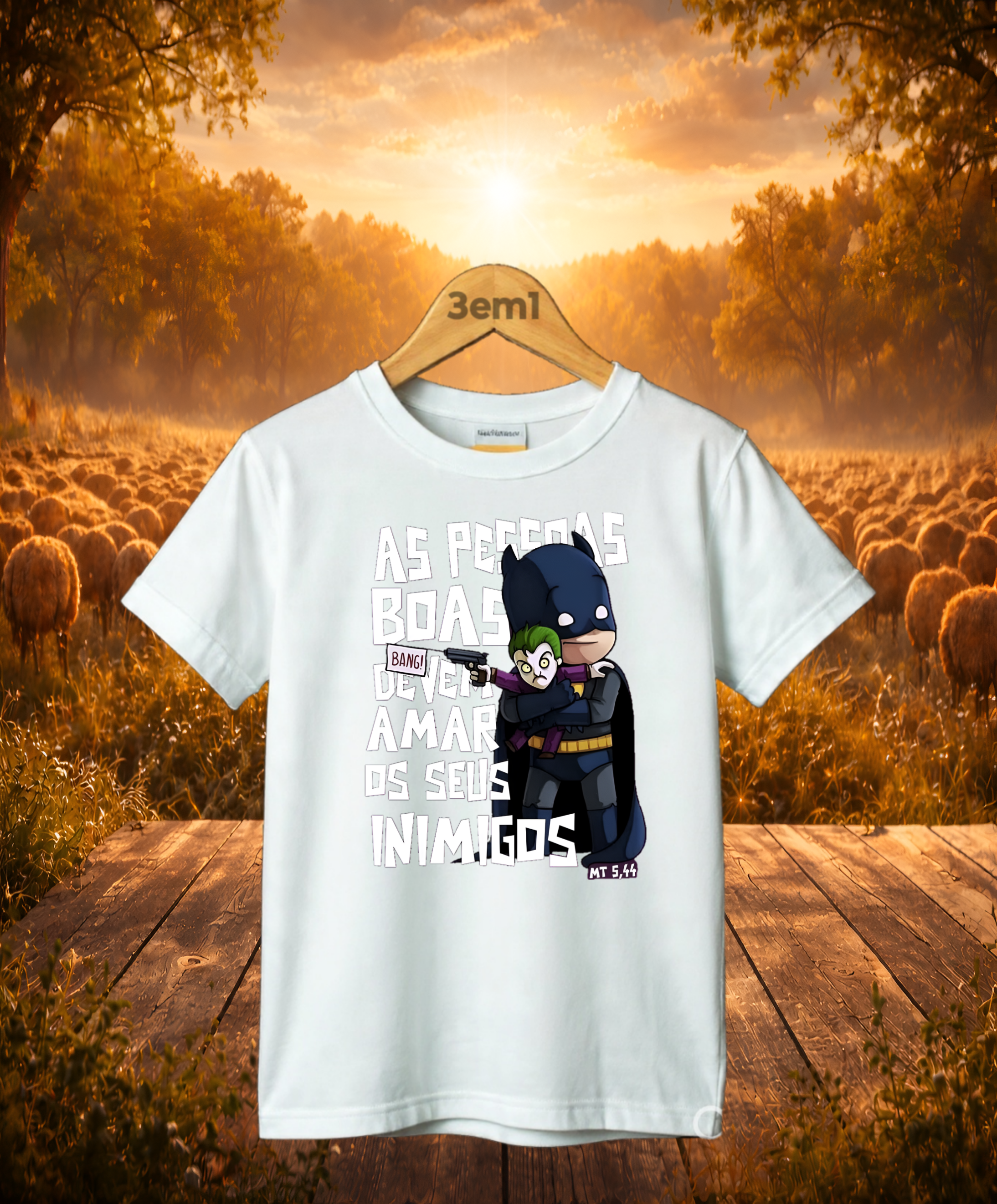 Camisa Cristã infantil