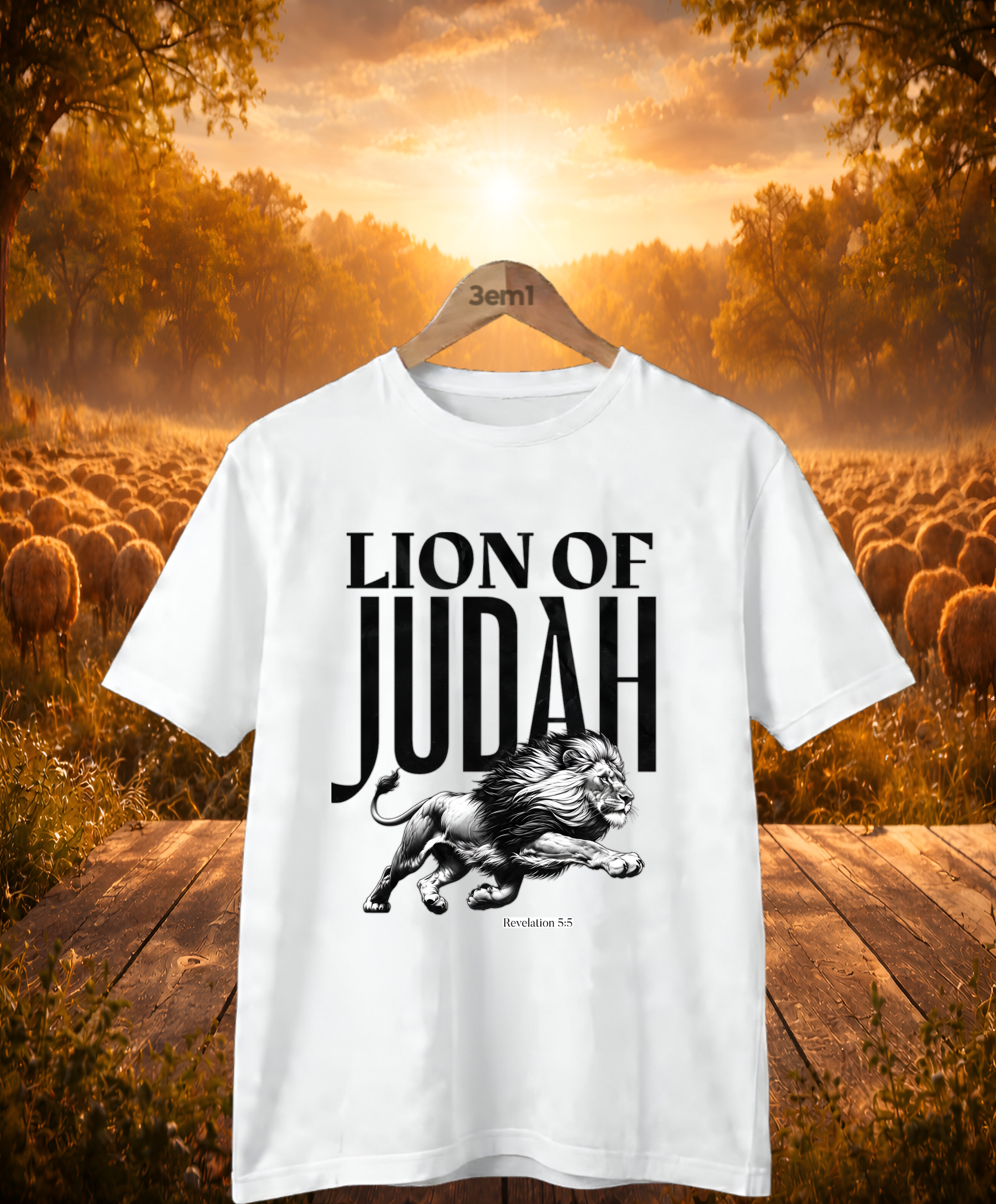 Camisa - Cristã - Leão de Juda