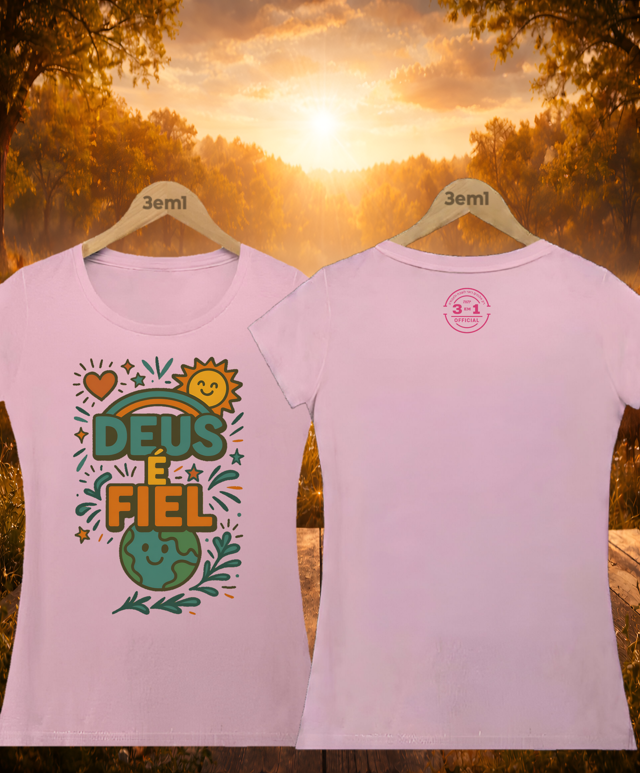 Camisa Baby Long Feminina Exclusiva 3em1