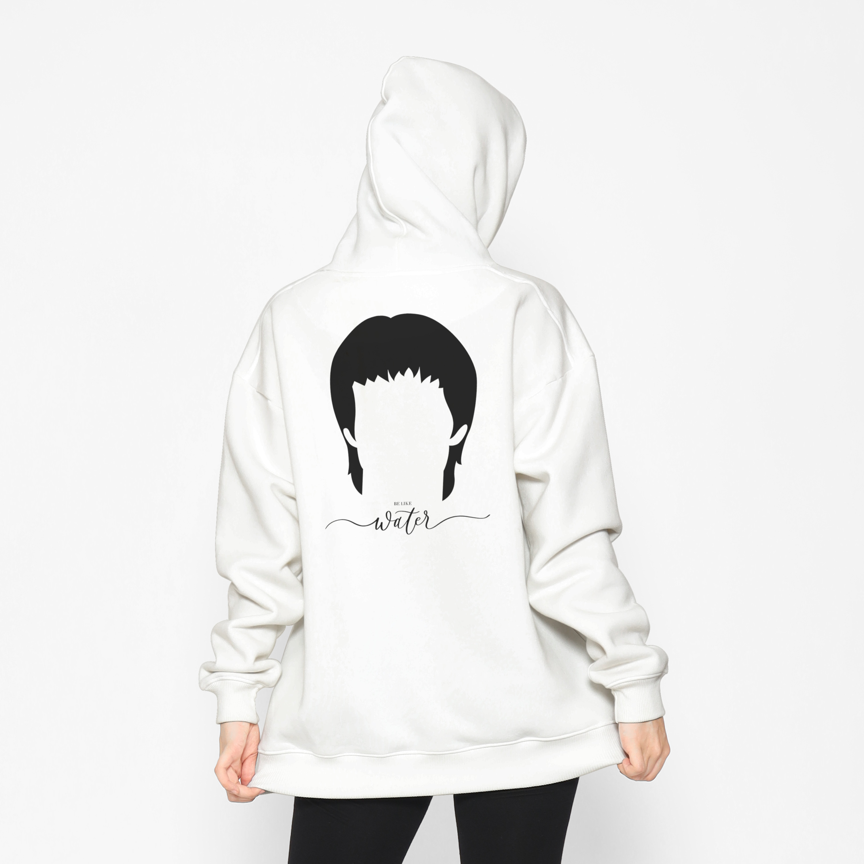 Moletom Canguru - Be Like Water (Unissex)