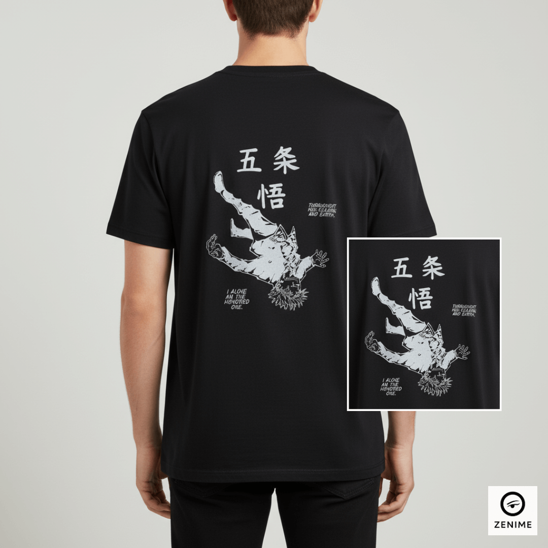 Nome do produto: Camiseta Minimalista Jujutsu Kaisen de Yuji Itadori Que Combina Com Tudo