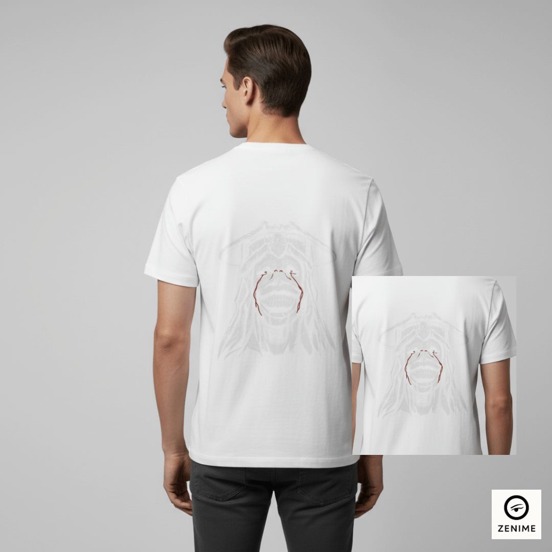 Nome do produto: Camiseta Solo Leveling Extra-Minimalista estampa oculta choro de sangue