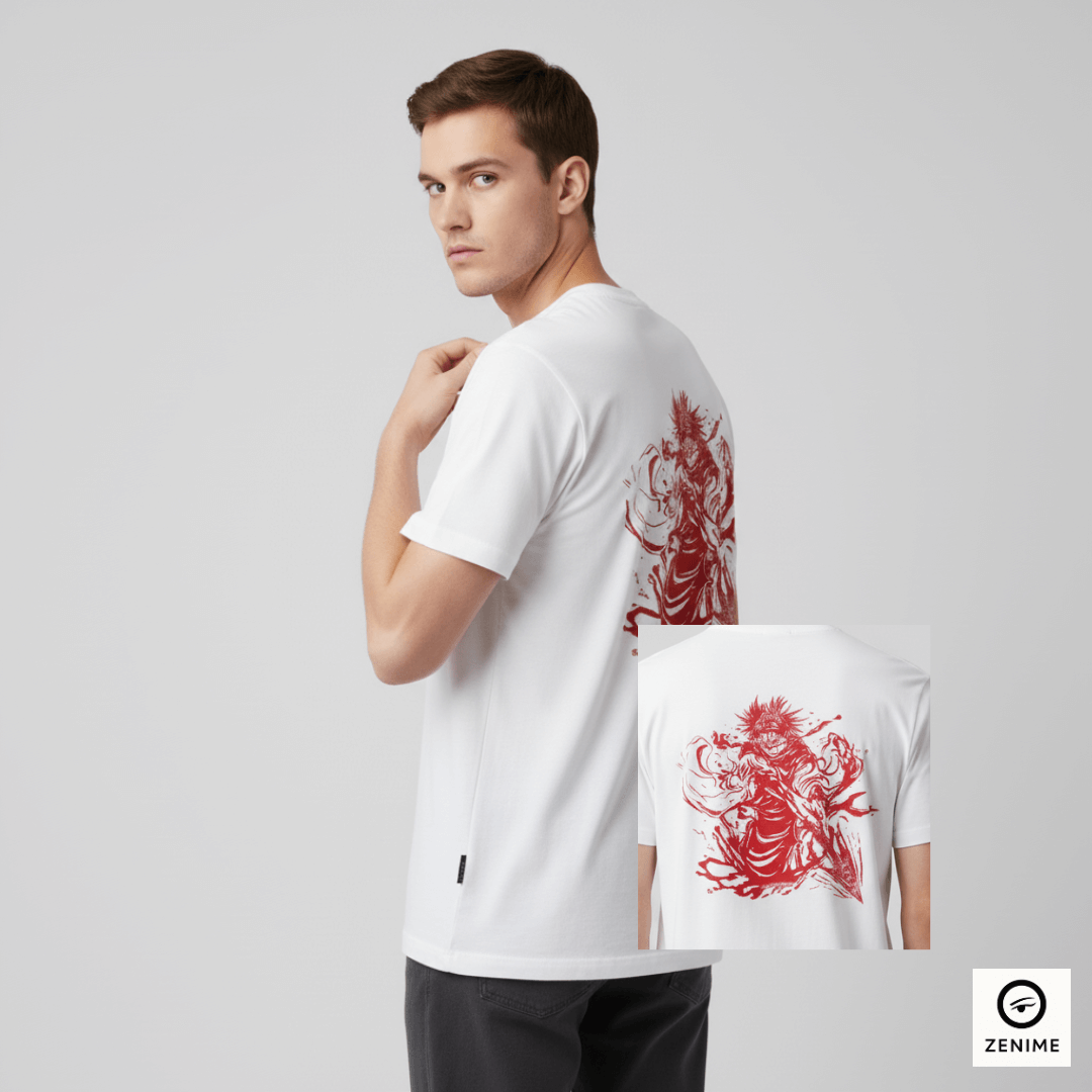 Nome do produto: Camisa Jujutsu Kaisen Minimalista Choso