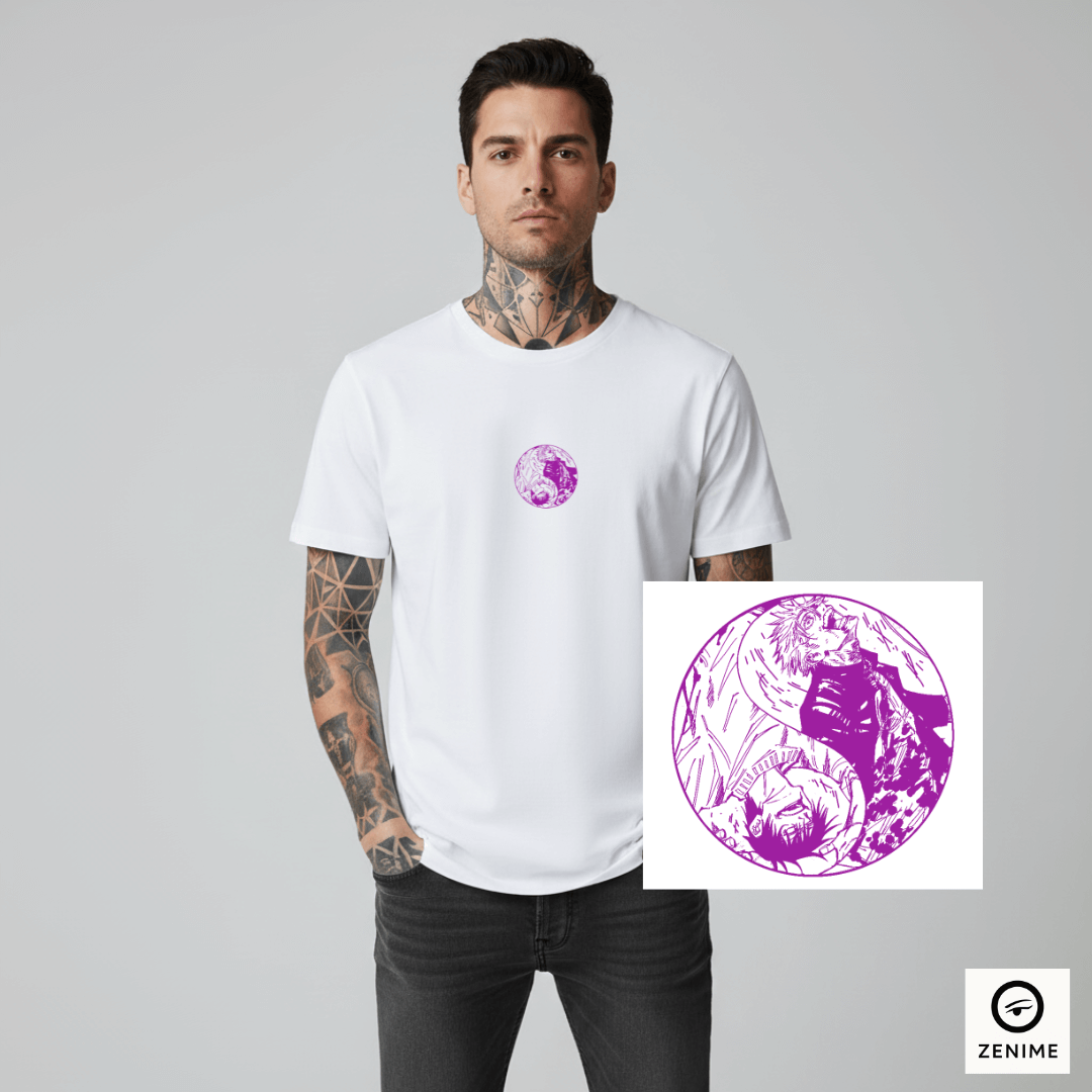 Nome do produto: Camisa Minimalista Jujutso Kaisen Satoru Gojo