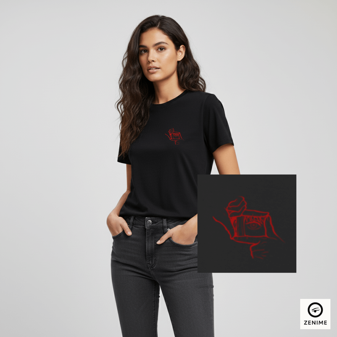 Nome do produto: Camisa Minimalista Olho Nu