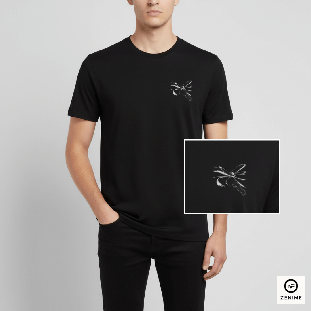 Nome do produto: Camiseta Minimalista de Jujutsu Kaisen Que Combina Com Tudo
