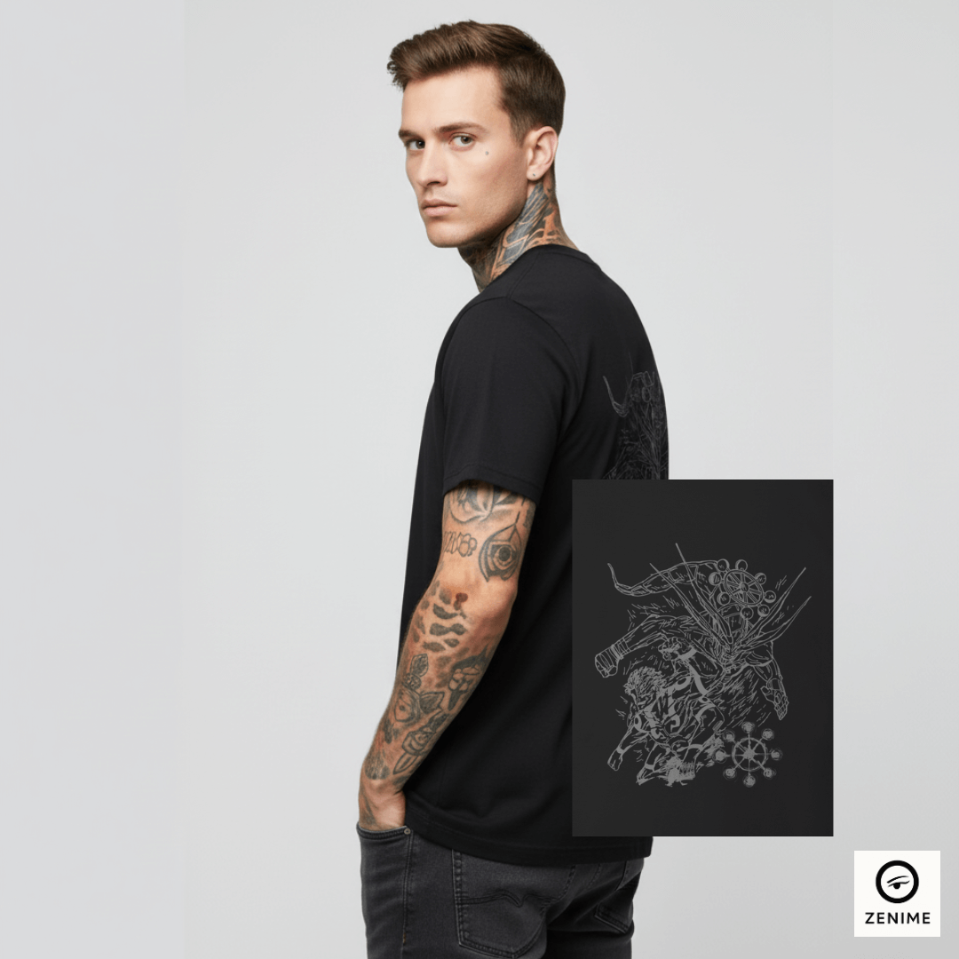 Nome do produto: Camisa minimalista Jujutsu kaisen