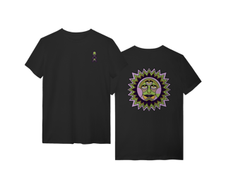 T-Shirt Rising Sun Preta