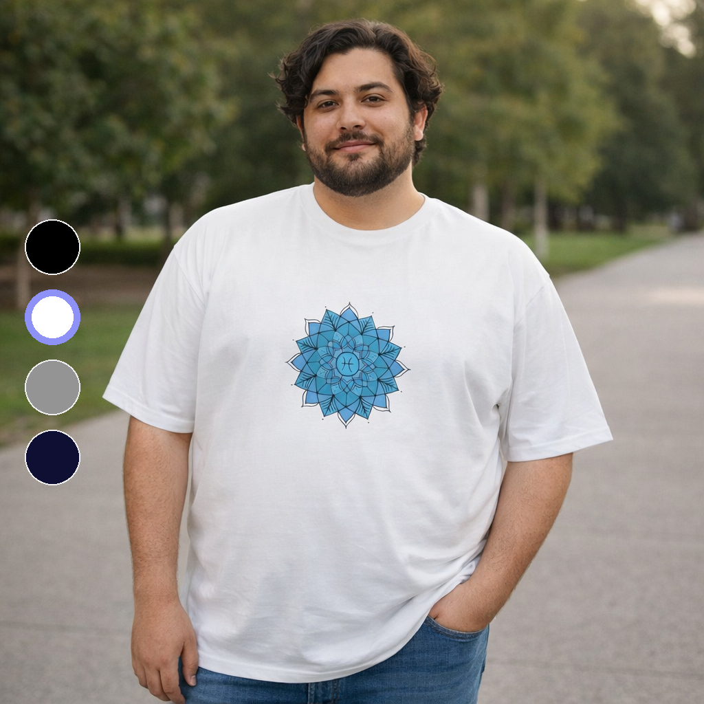 Camiseta Plus Size Peixes