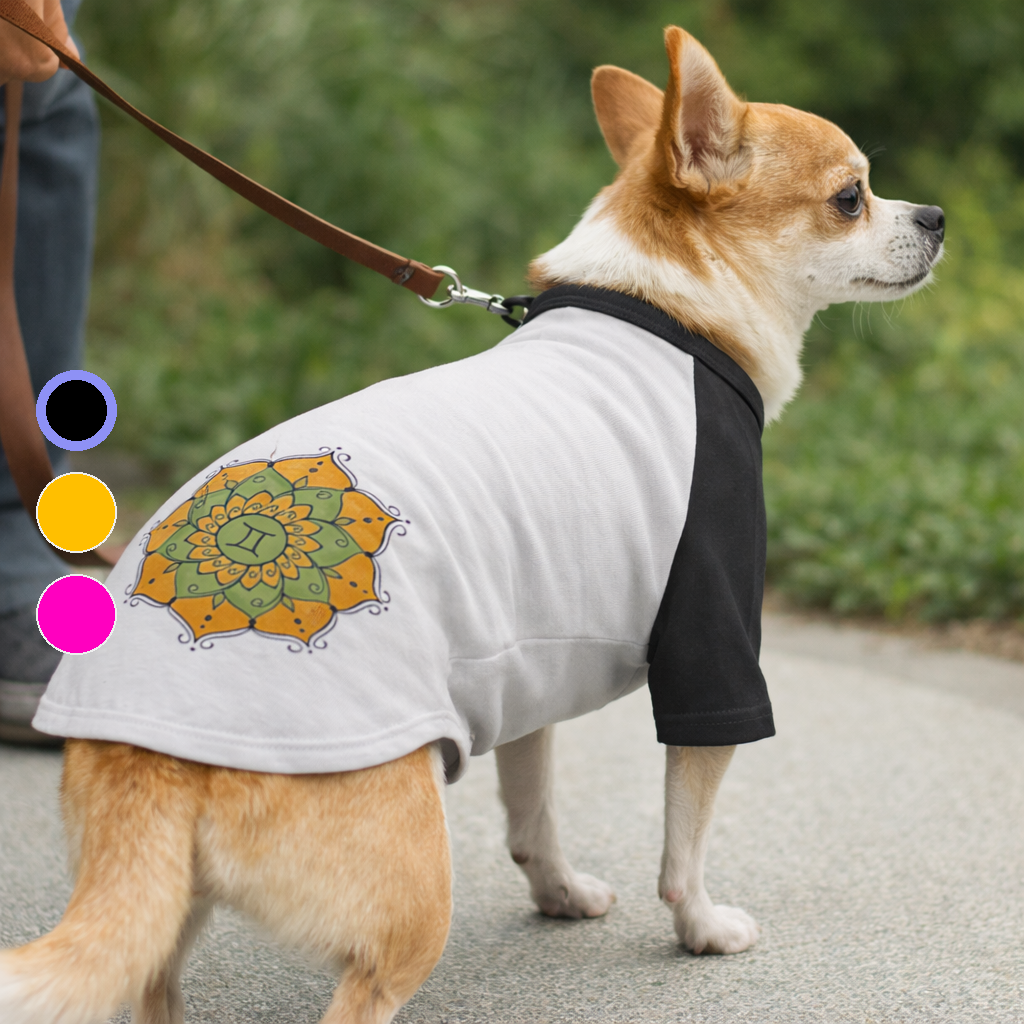 Camiseta Pet Dog Gêmeos