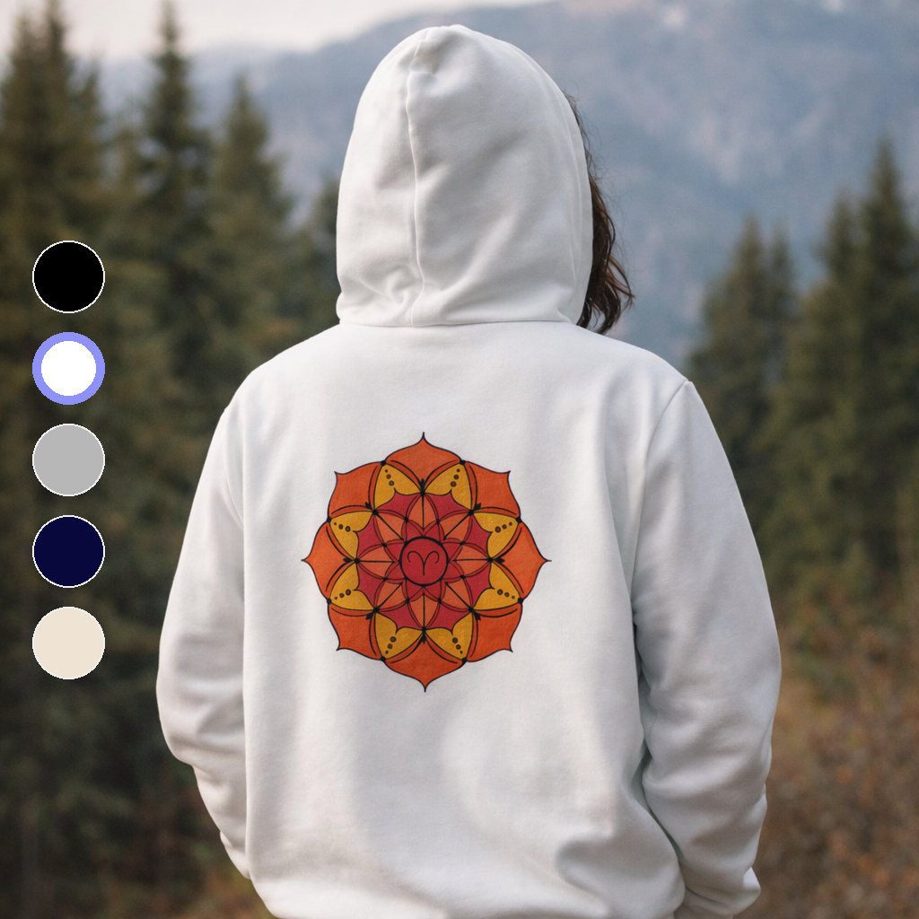 Moletom Com Zíper Áries