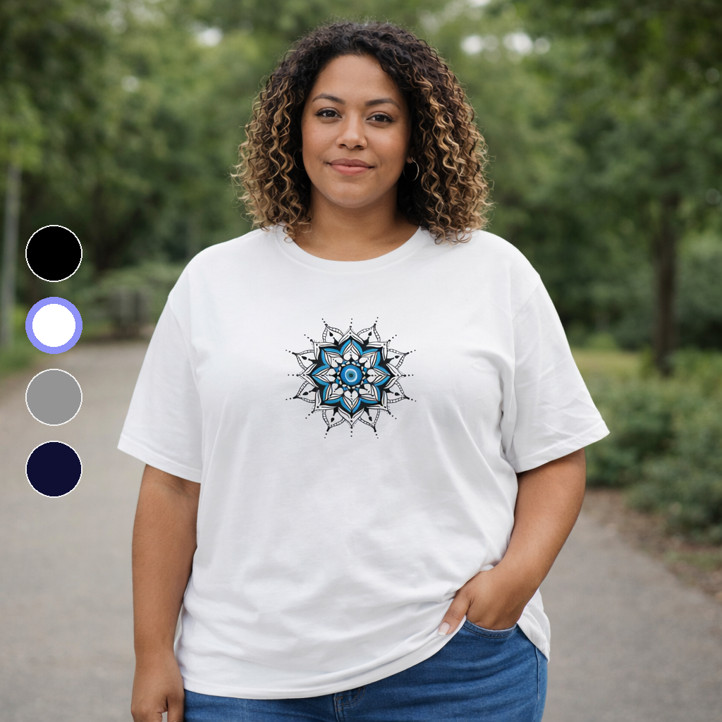 Camiseta Plus Size Olho Grego – 