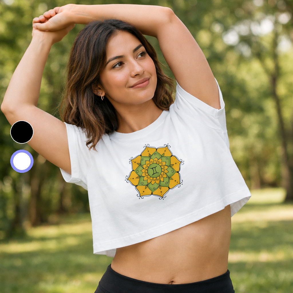Camiseta Cropped Gêmeos