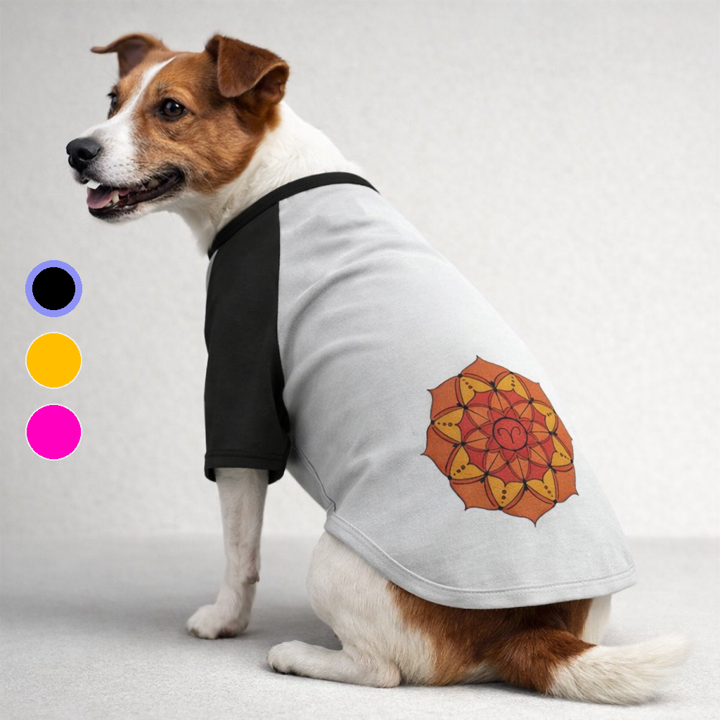 Camiseta Pet Dog Áries