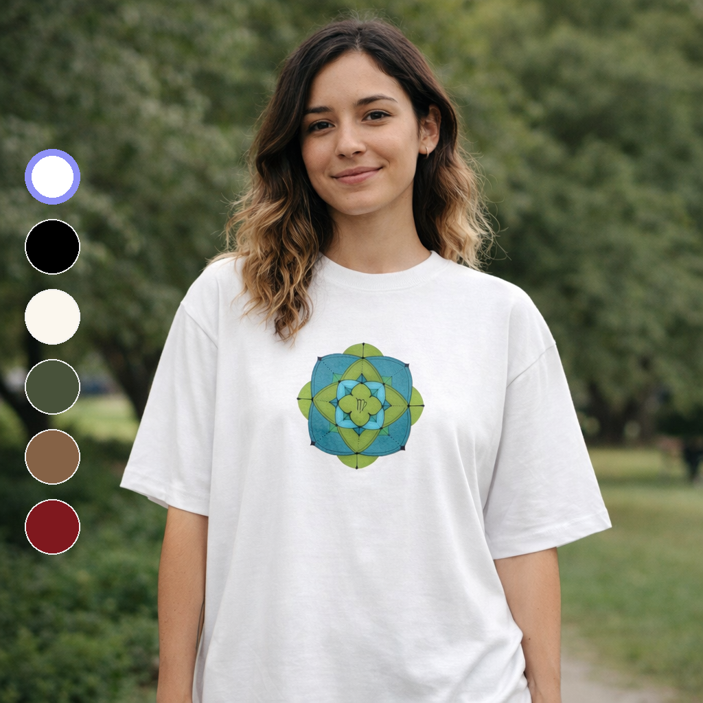 Camiseta Oversized Virgem