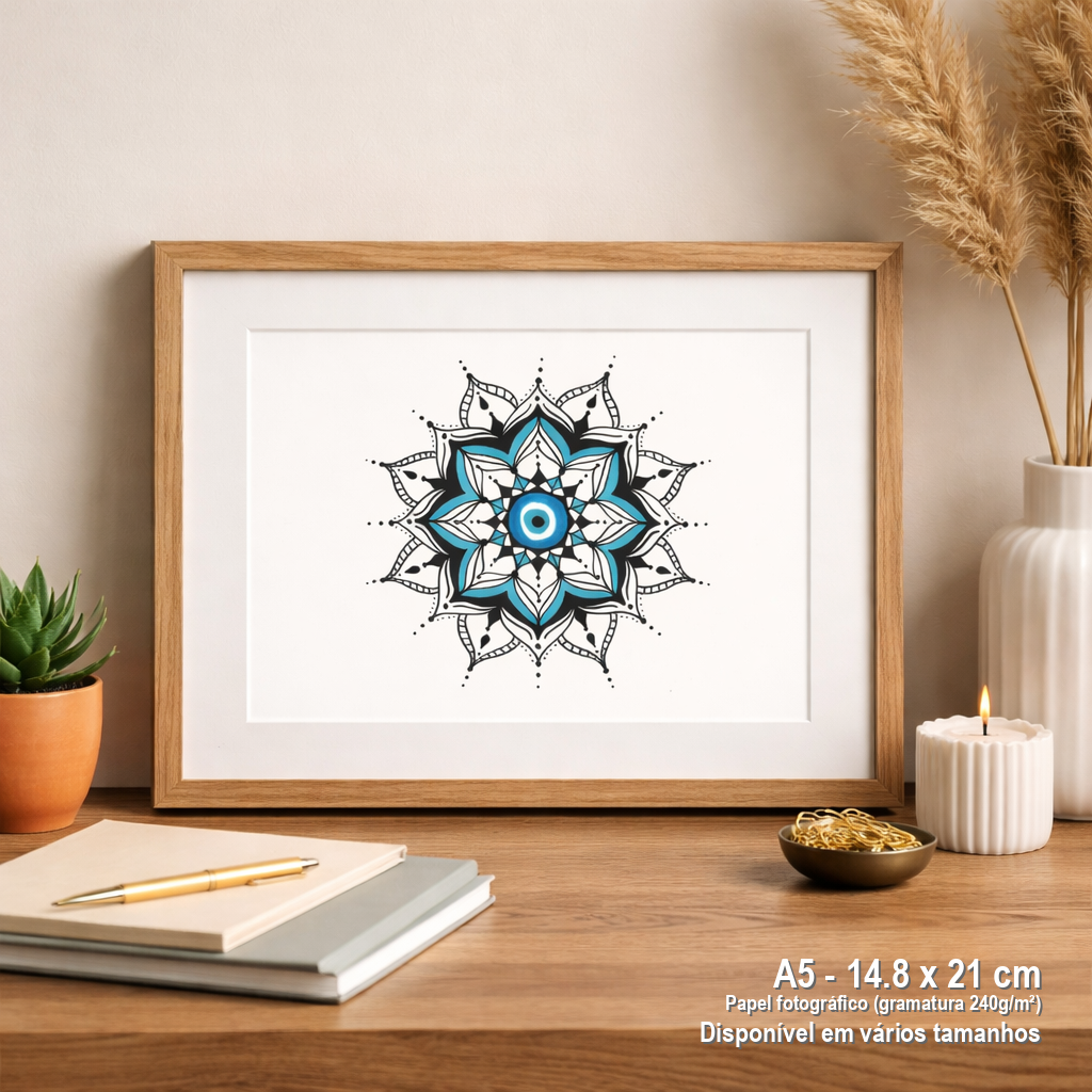 Pôster Paisagem Olho Grego – 