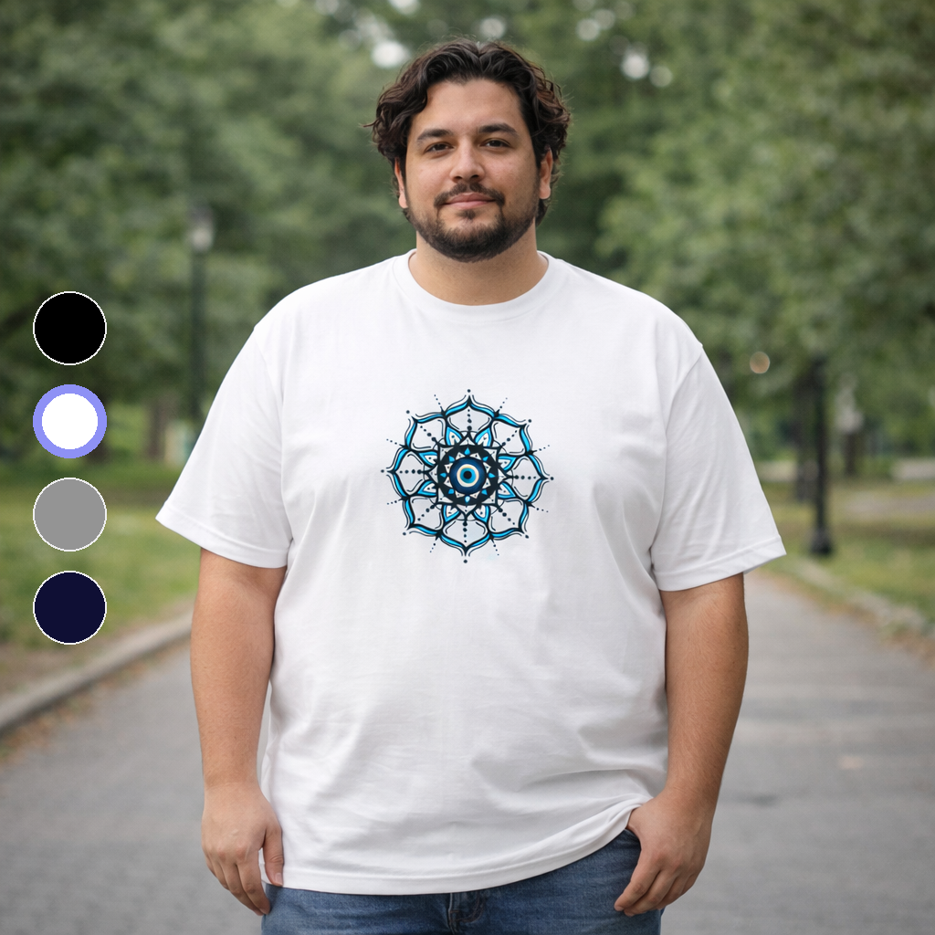 Camiseta Plus Size Olho Grego – 