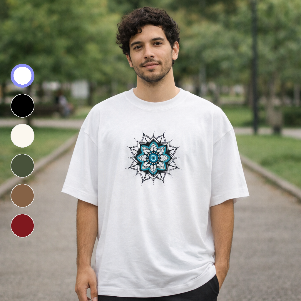 Camiseta Oversized Olho Grego – 