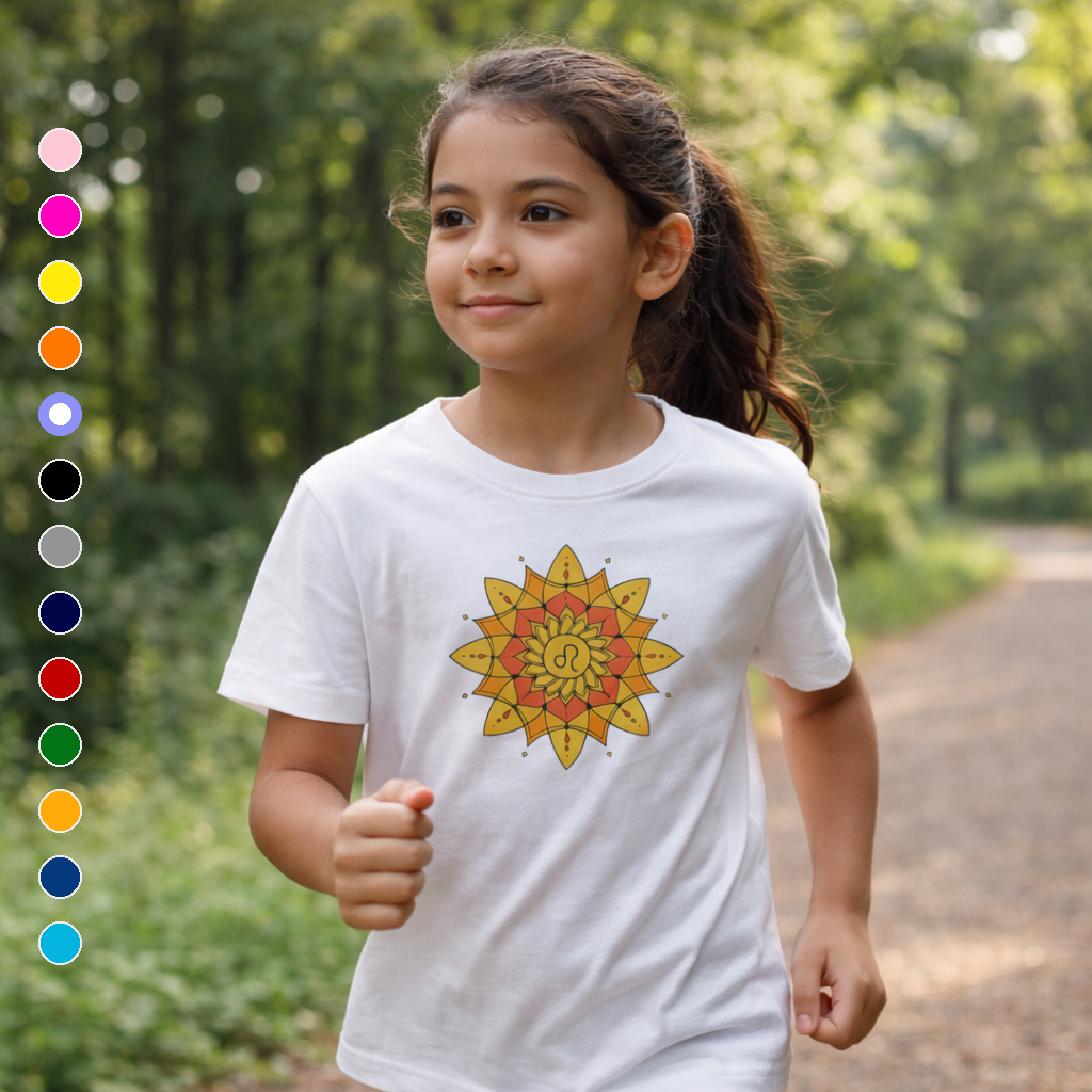 Camiseta Clássica Infantil Leão