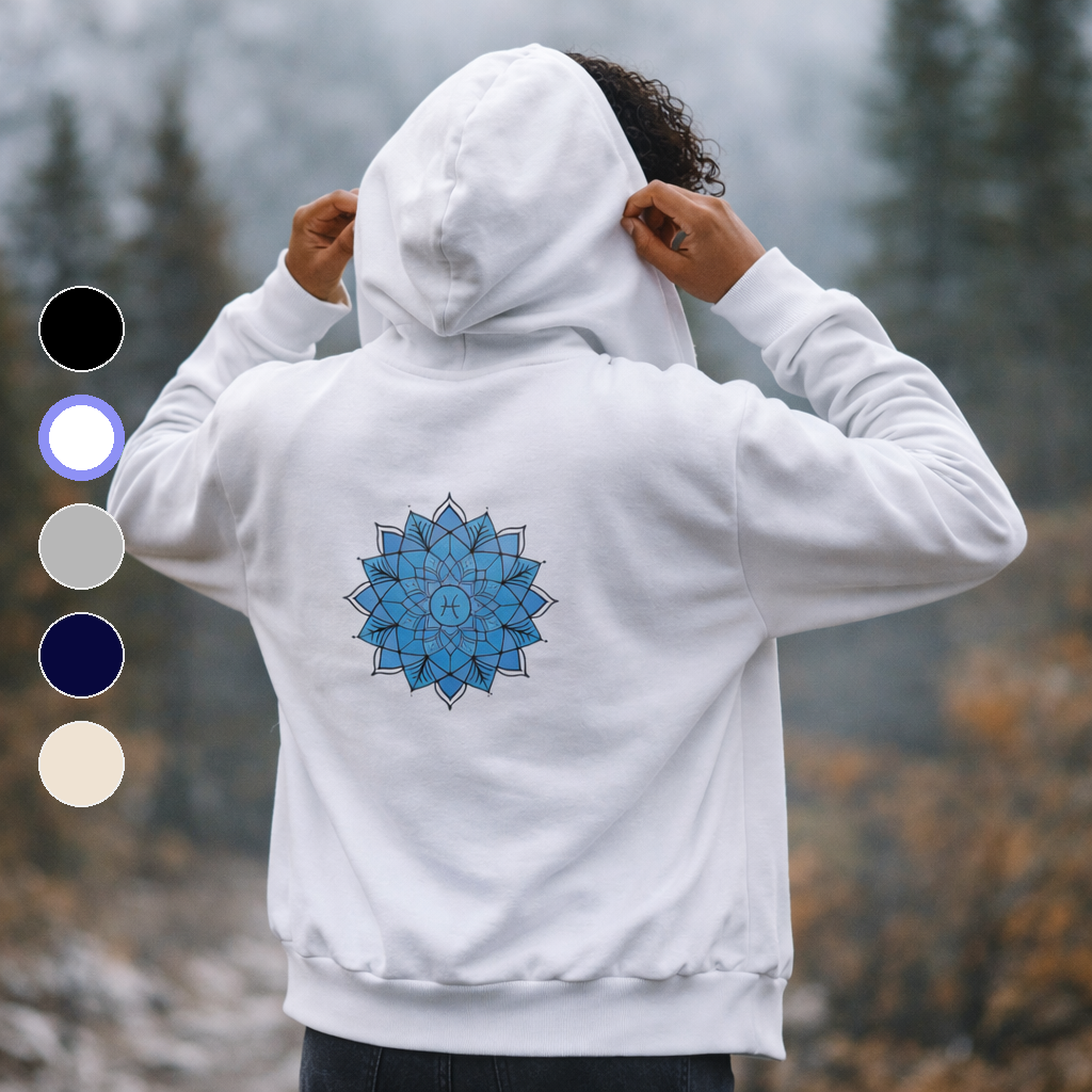 Moletom Com Zíper Peixes