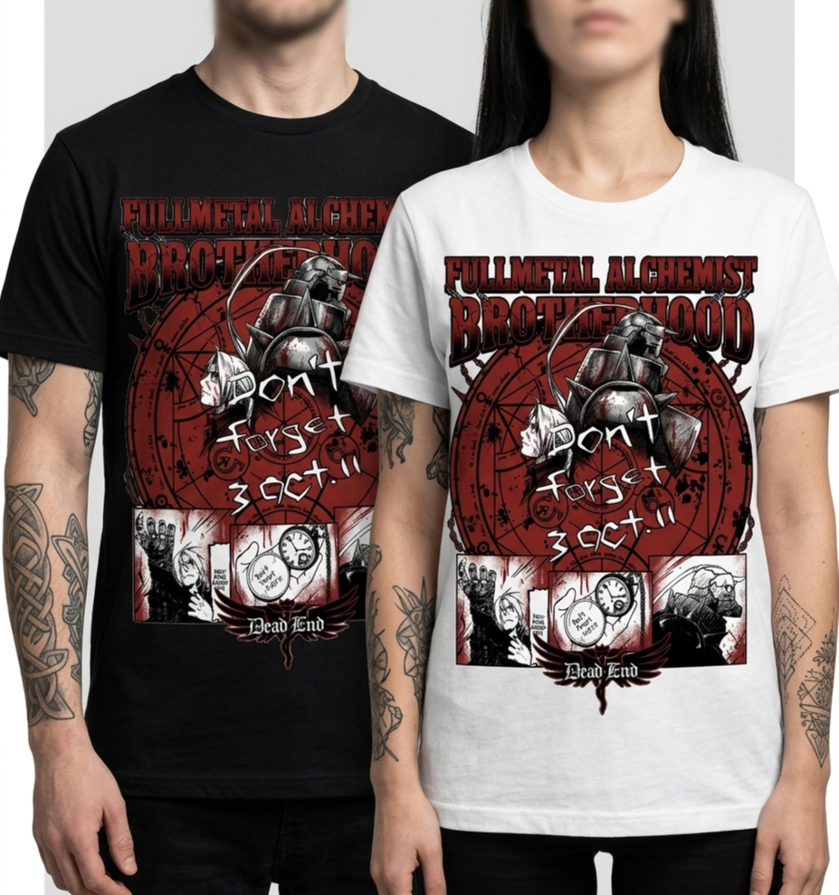 Nome do produto: Camiseta Fullmetal Alchemist \