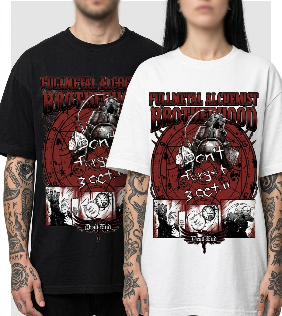 Camiseta Fullmetal Alchemist 