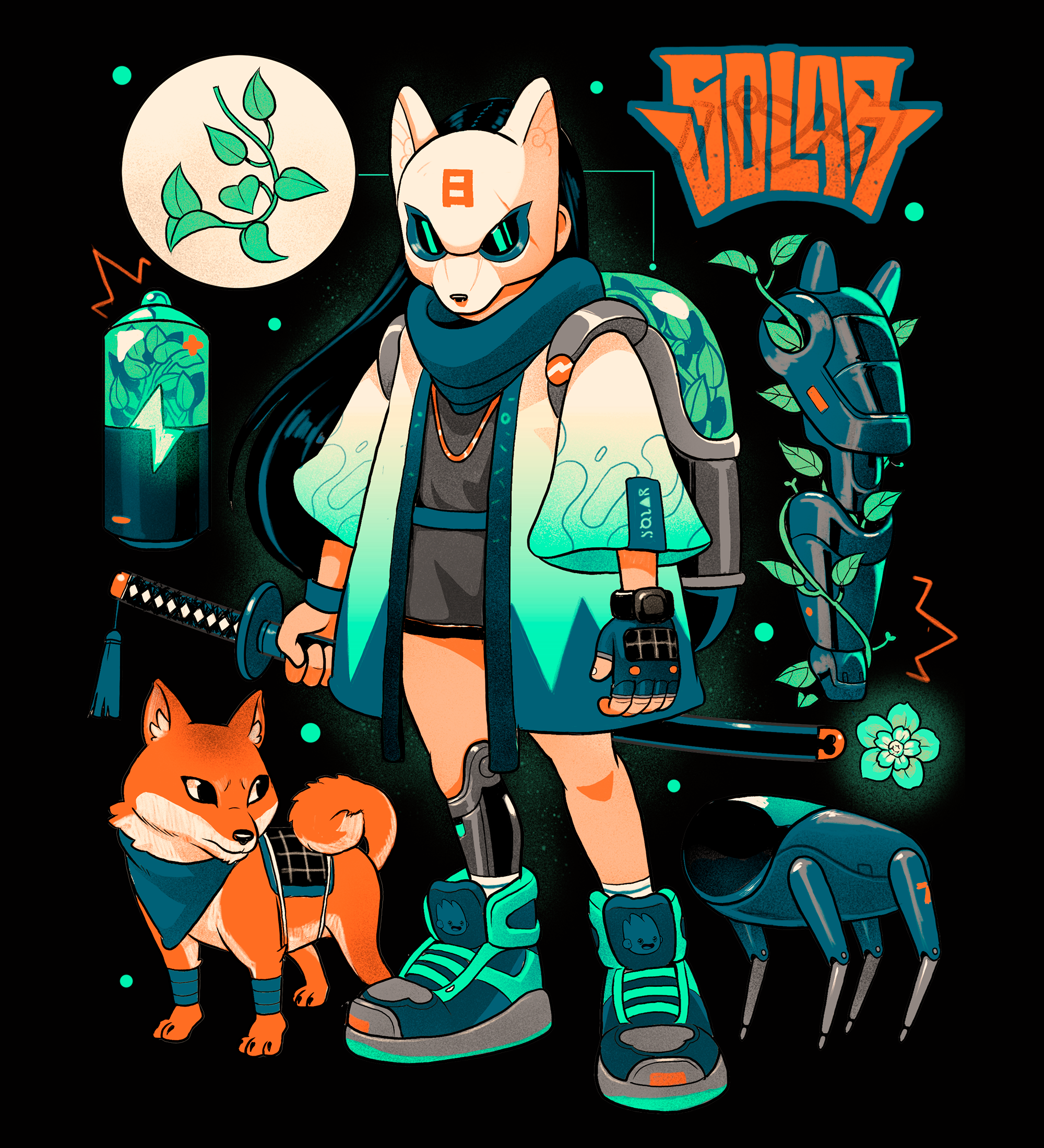 Nome do produto: Dogs & Plants