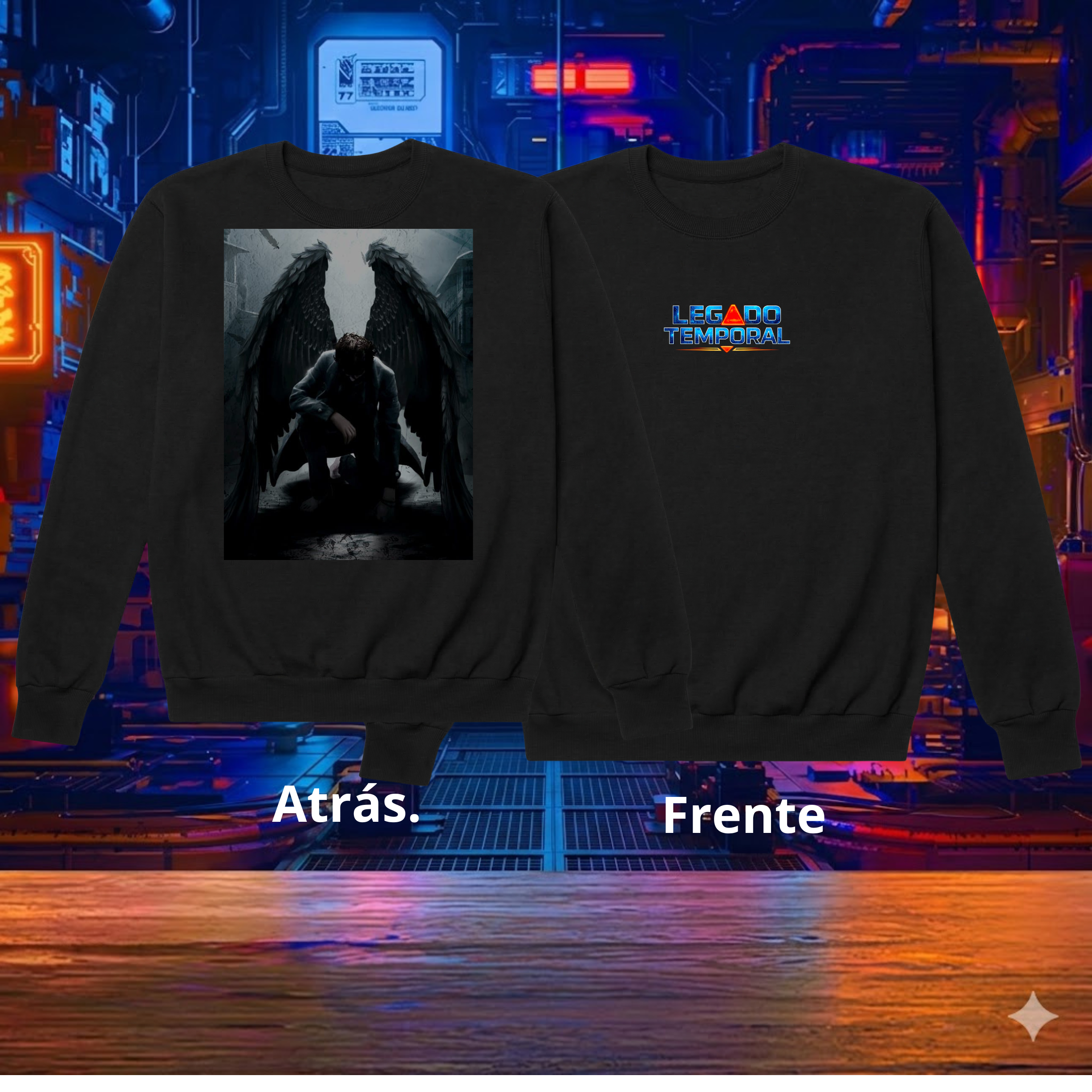 Moletom Prime Fechado - ANJO DA NOITE