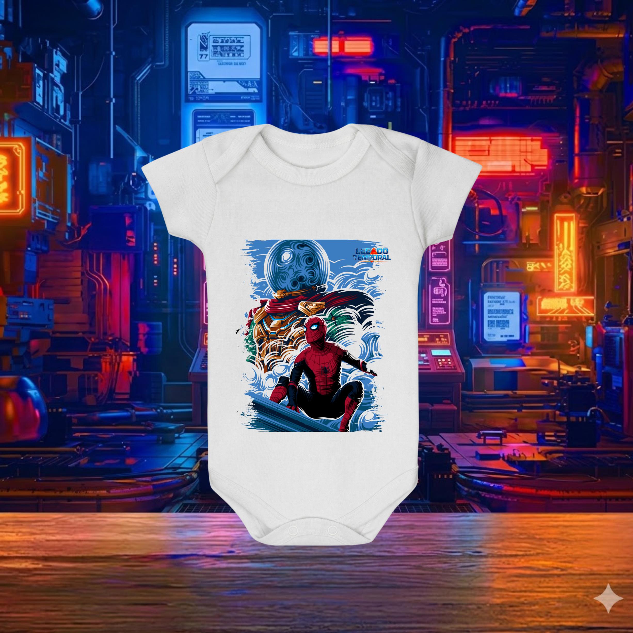 Body infantil HOMEM ARANHA