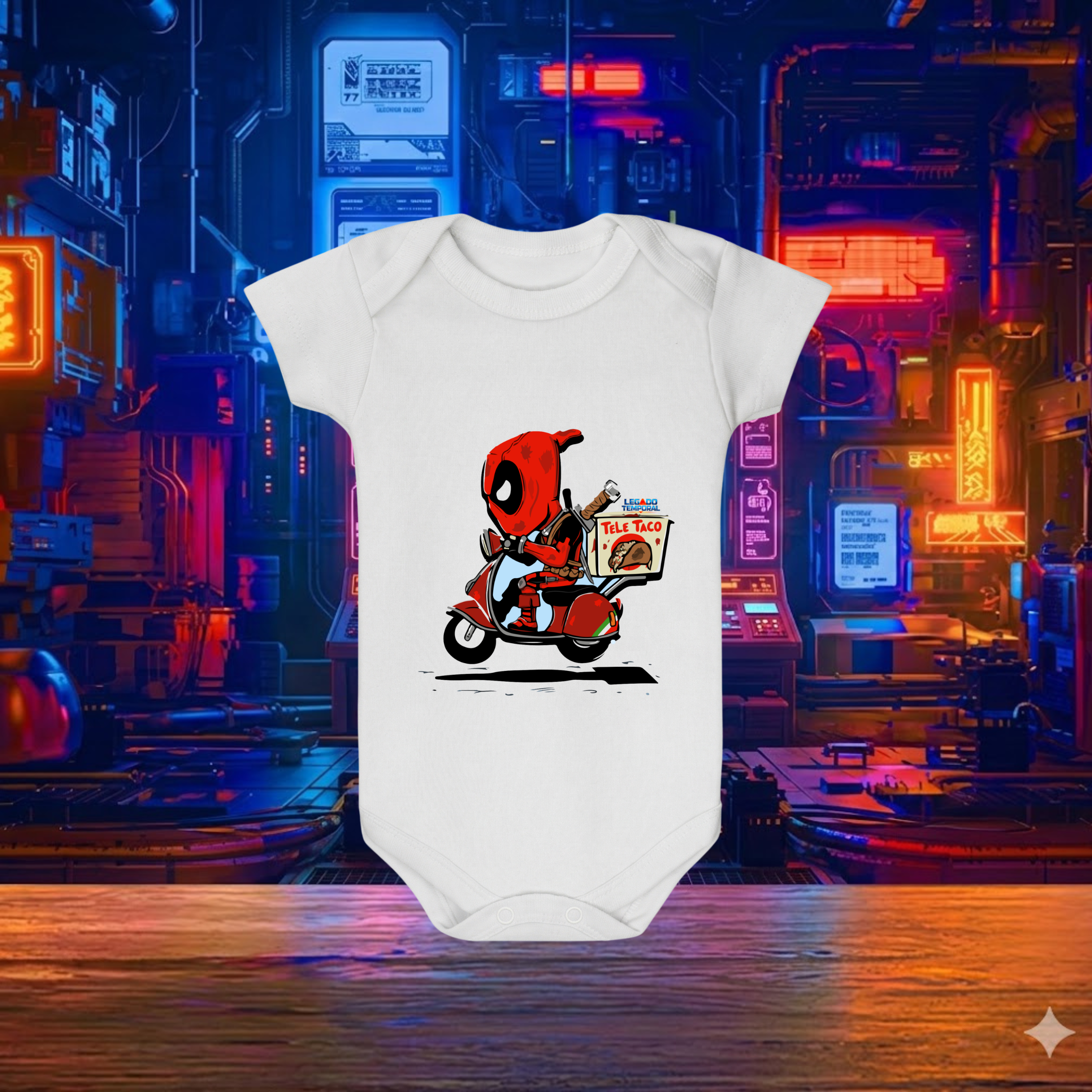 Body infantil mascarado