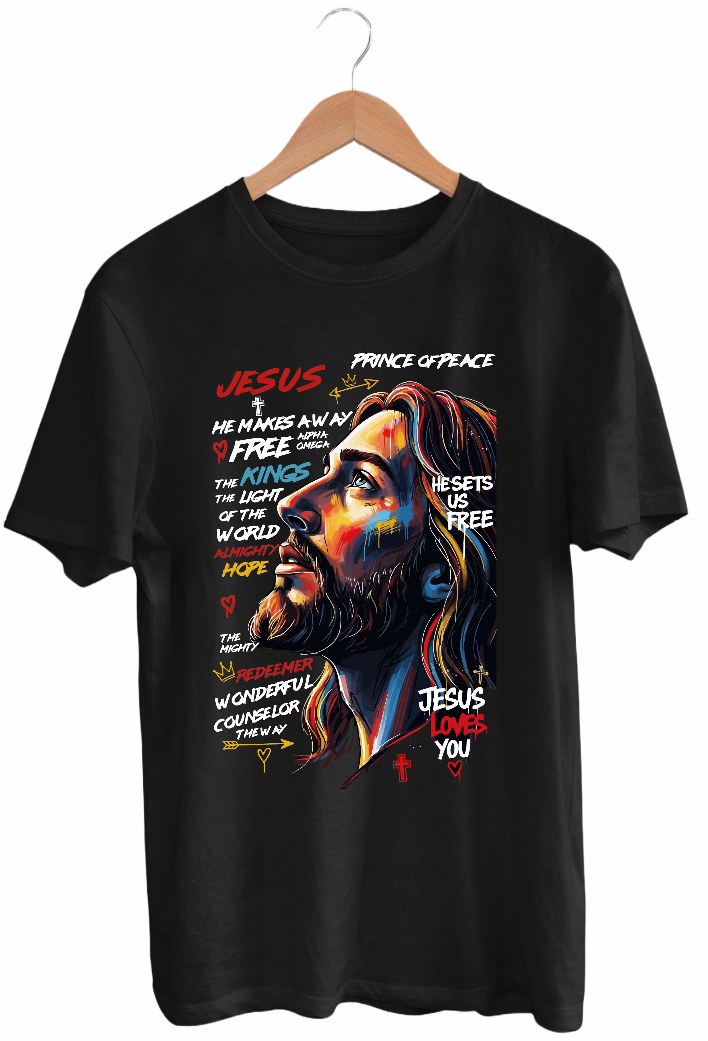Camiseta Jesus Arte