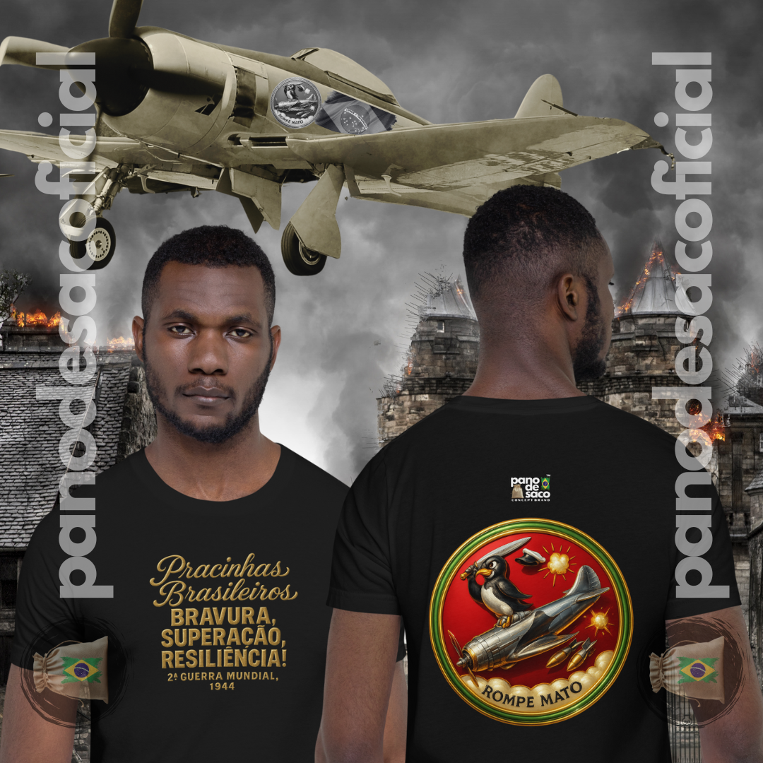 Camiseta ROMPE MATO Unissex (versão PT-BR)