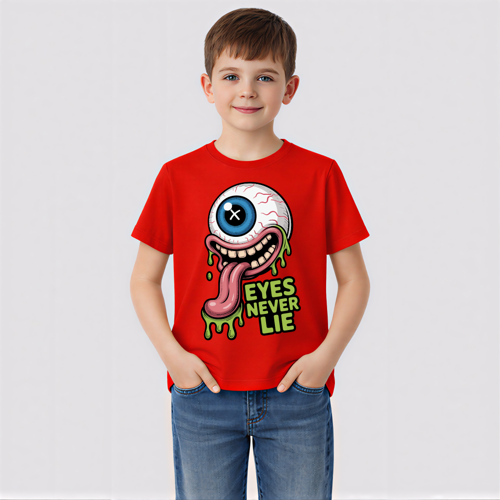 Eyes Never Lie – Os Olhos Nunca Mentem (Kids) | Tamanhos 10, 12 e 14