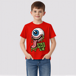 Eyes Never Lie – Os Olhos Nunca Mentem (Kids) | Tamanhos 10, 12 e 14