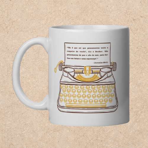 Caneca Pensamentos de paz